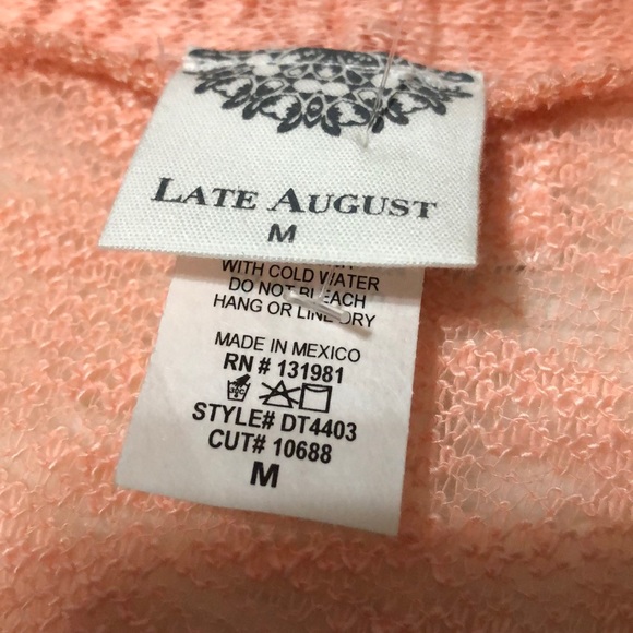 Late august 3/4 lacy open cardigan - Picture 6 of 7